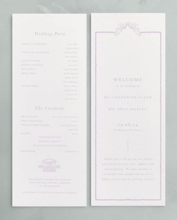 Ballroom: Ceremony Programs - Image 9