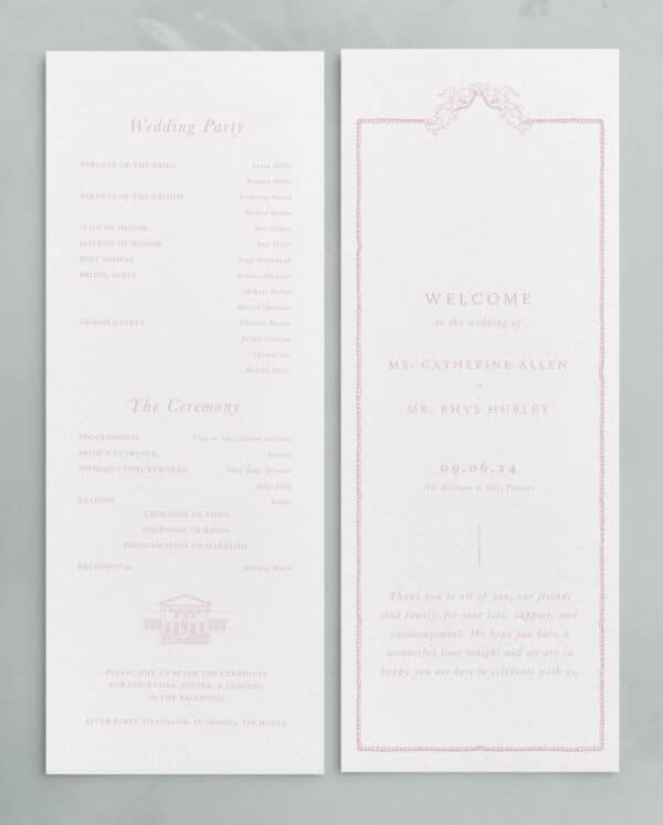 Ballroom: Ceremony Programs - Image 10
