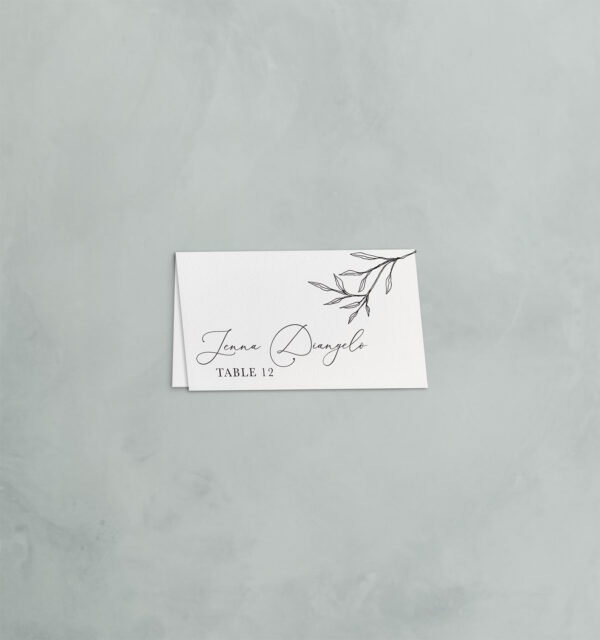 Douglas: Escort Cards
